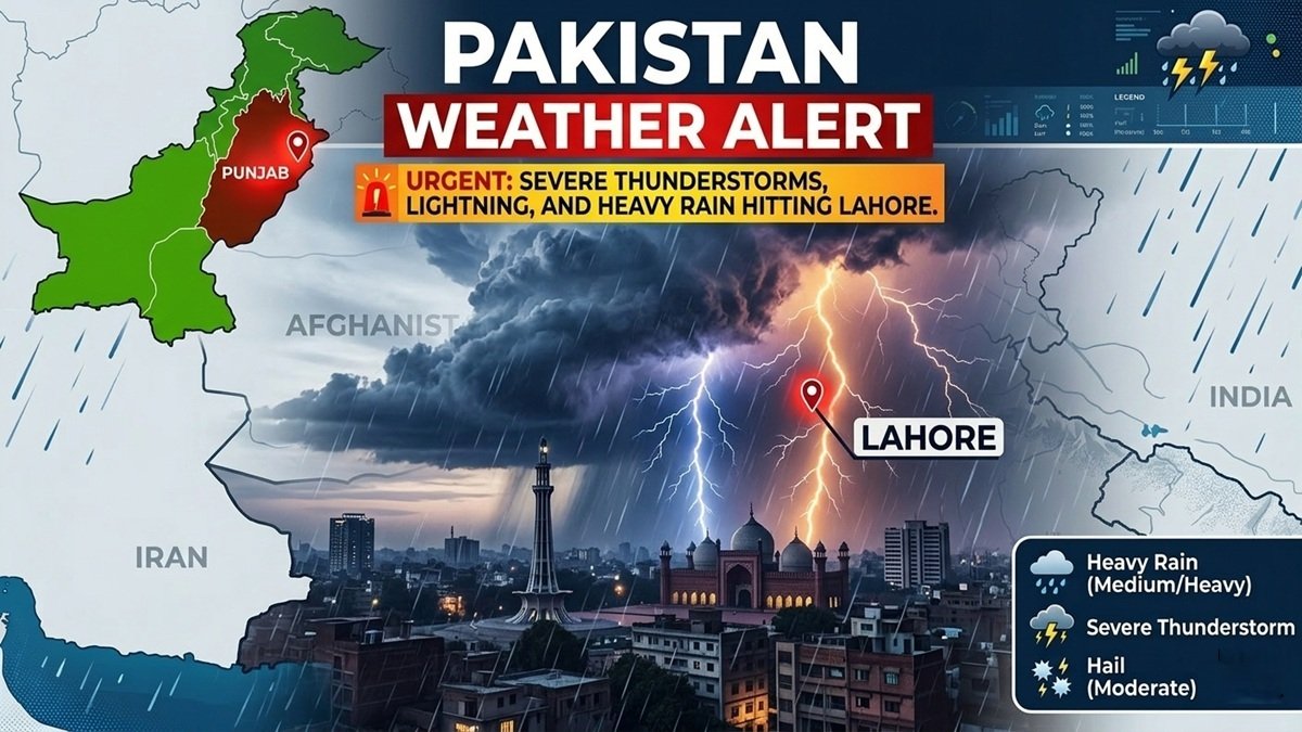 Golden wheat fields in Punjab Pakistan ready for harvest